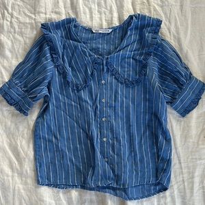 Zara Collared Blouse